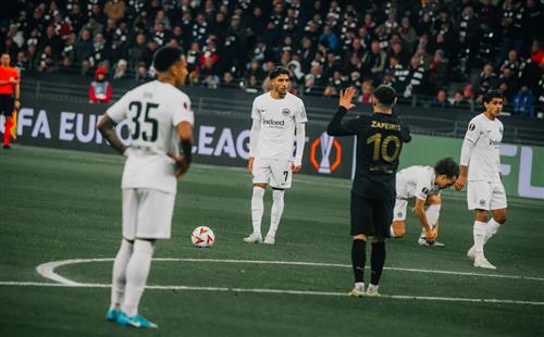 Eintracht Francfort contre Slavia Prague