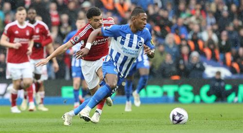 Brighton contre Nottingham Forest