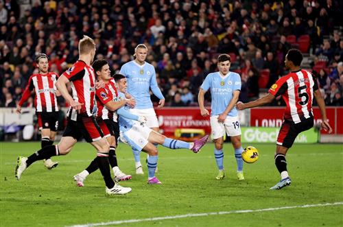 Brentford contre Manchester City