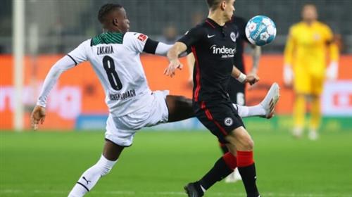 E. Eintracht Francfort contre B. Mönchengladbach