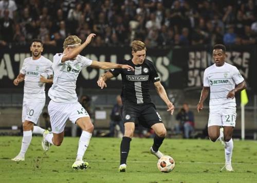 Sporting CP contre Sturm Graz