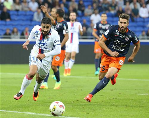 Lyon contre Montpellier