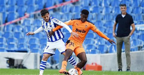 Valence contre Real Sociedad