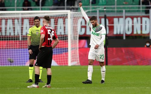 Milan AC contre Sassuolo
