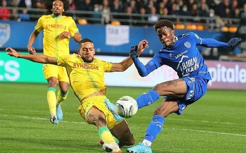 Troyes contre Nantes