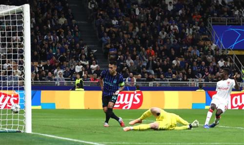Inter Milan contre Slavia Prague
