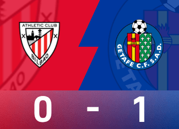 Rapport du match de Liga : Mayoral gagne d'un seul coup, Getafe bat Bibao 1-0